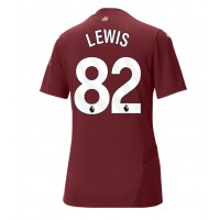 Echipament fotbal Manchester City Rico Lewis #82 Tricou Treilea 2024-25 pentru femei maneca scurta